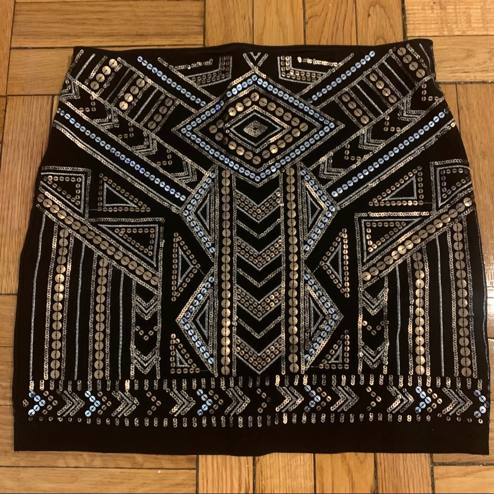 VINTAGE EXPRESS GATSBY INSPIRED MINI SKIRT